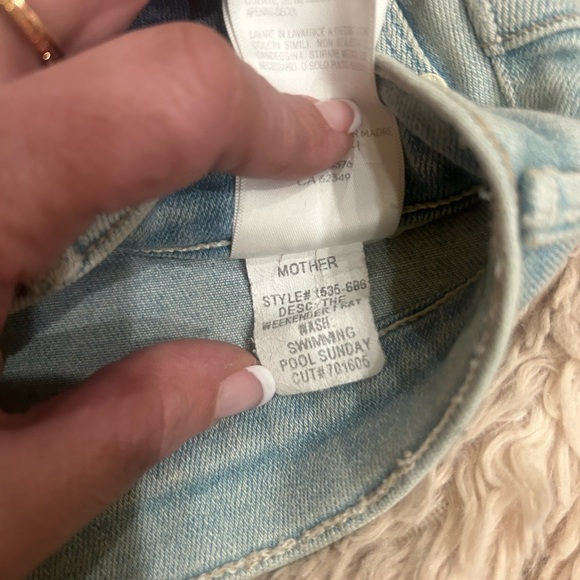 Mother Denim - Classic Light Blue Flare Jeans - Picture 4 of 6